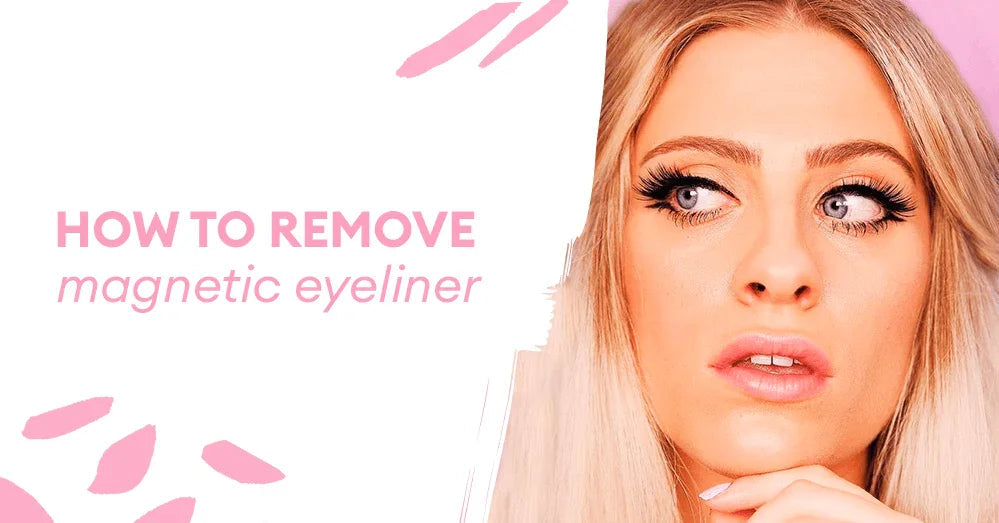 How to remove magnetic eyeliner - Silly George