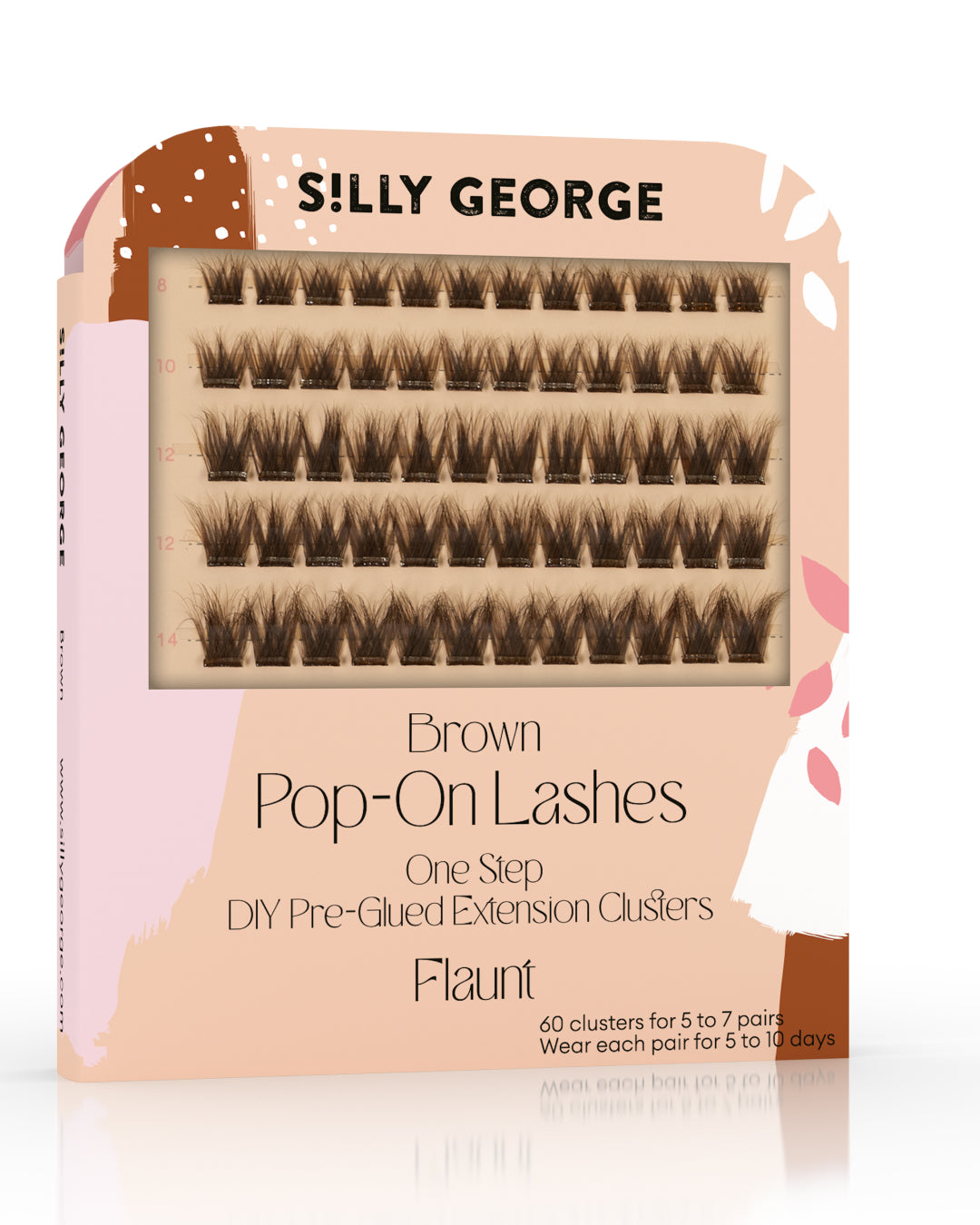Flaunt | Pop-On Lashes: The Extensions Set - Silly George