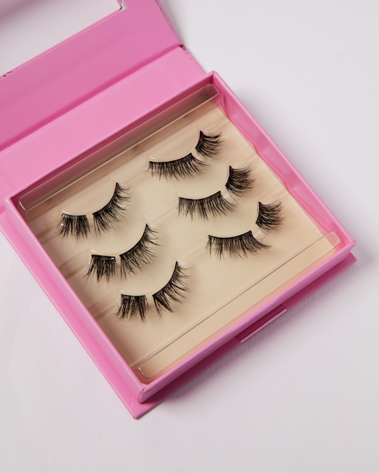 Open box of Dusk Pop-On Lashes: The 75+ Lash