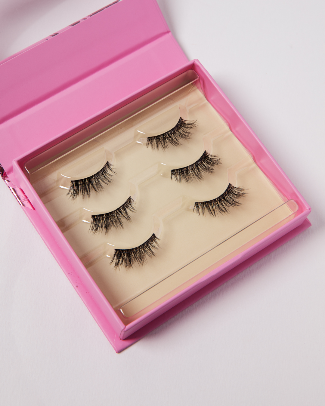 Open box of Sunrise Pop-On Lashes: The 75 Lash