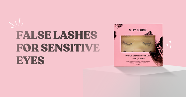 False Lashes for Sensitive Eyes