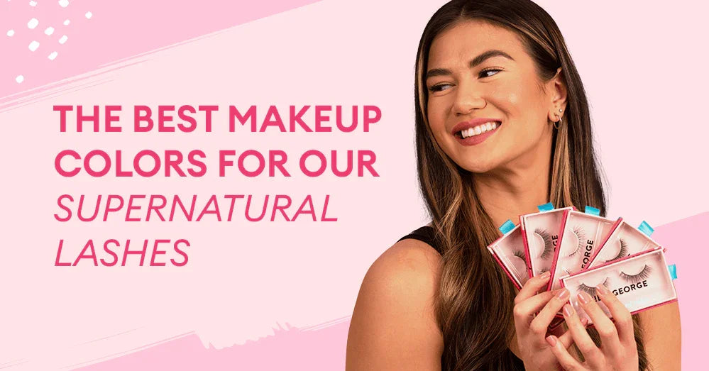 The best makeup colors for our SuperNatural Lashes