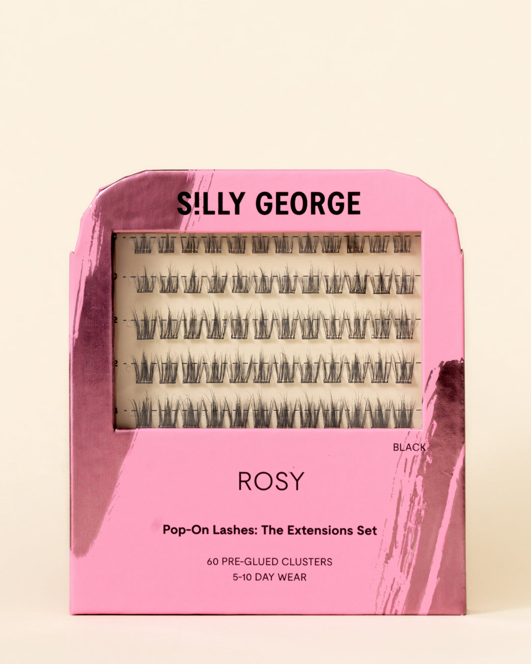 Rosy | Pop-On Lashes: The Extensions Set - Silly George