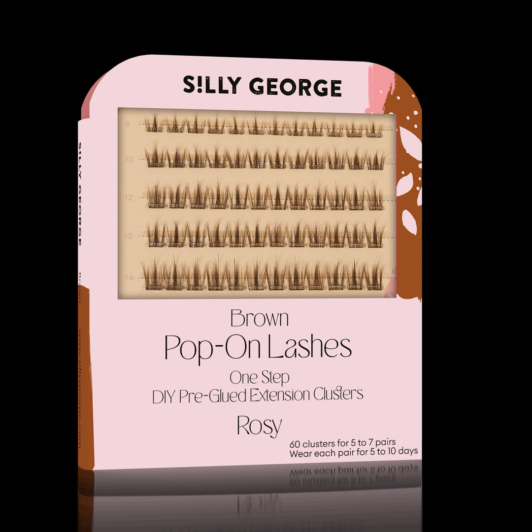 Rosy | Pop-On Lashes: The Extensions Set - Silly George