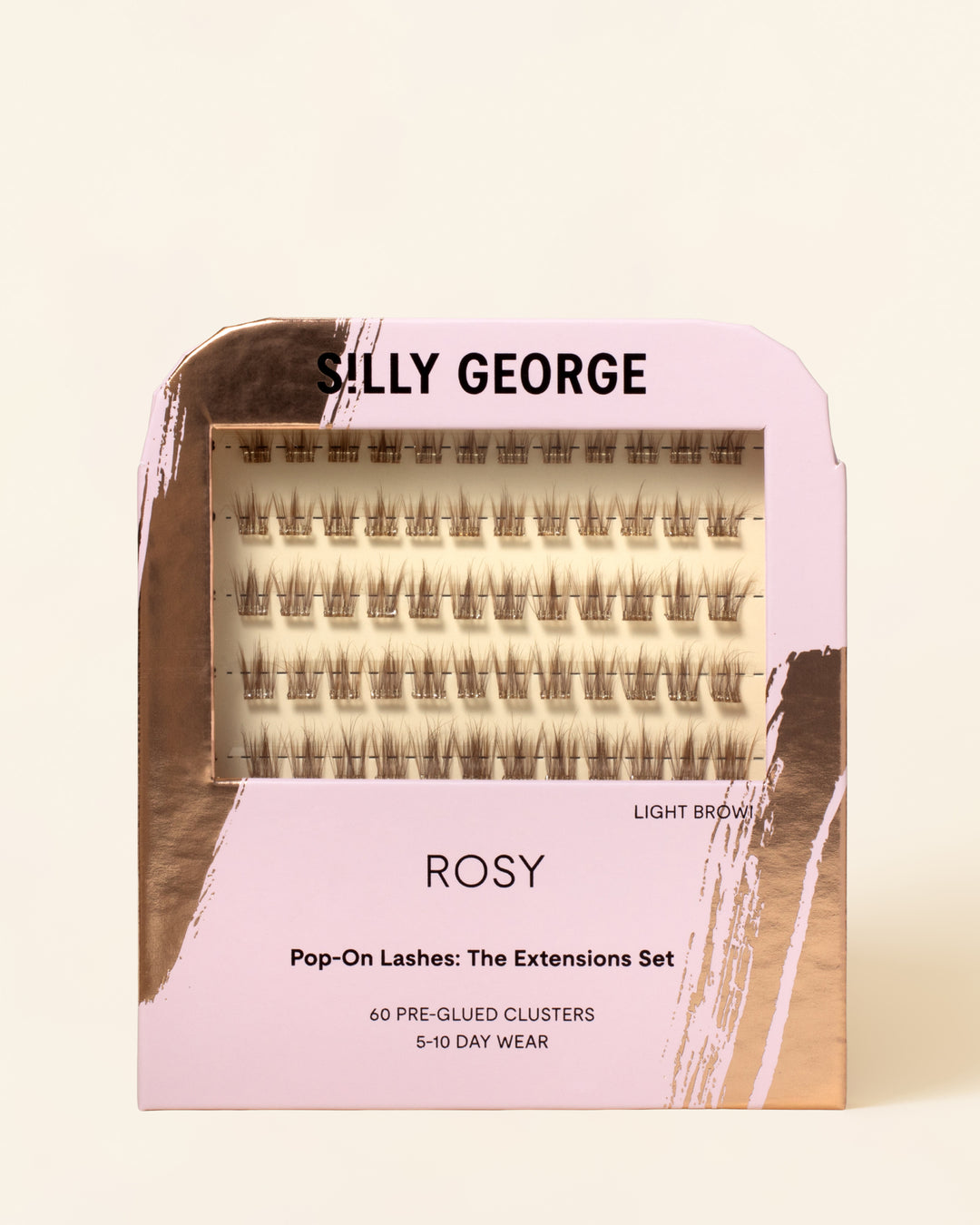 Rosy | Pop-On Lashes: The Extensions Set