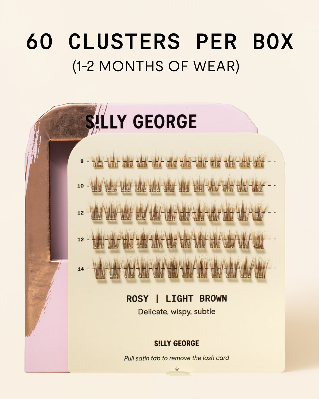 Rosy | Pop-On Lashes: The Extensions Set