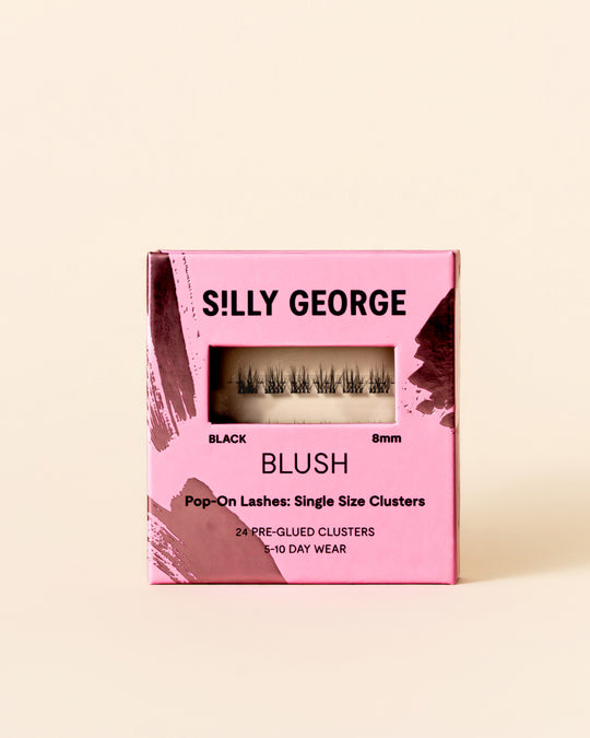 Blush | Pop-On Lashes: Single Size Clusters