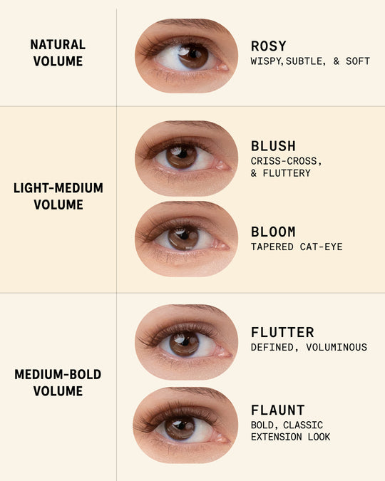 Rosy | Pop-On Lashes: The Extensions Set