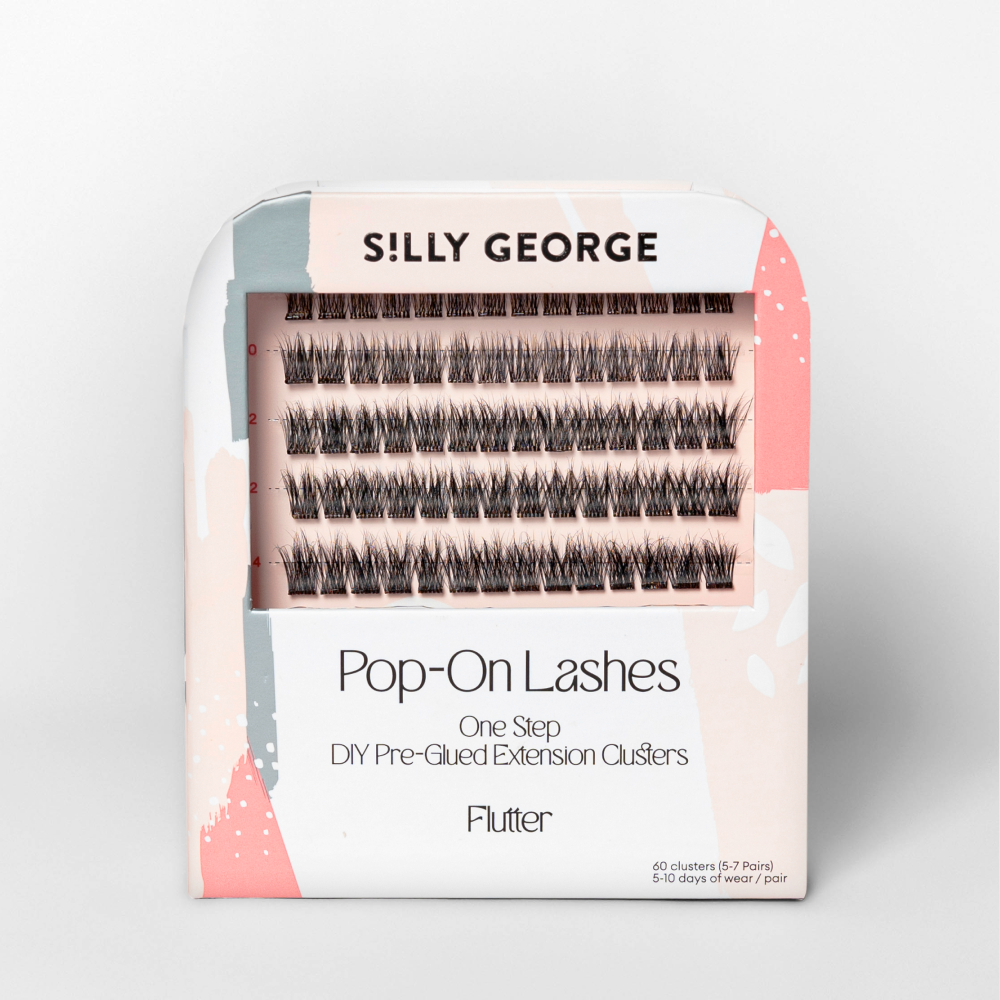 pre-glued eyelash clusters - Style Flutter