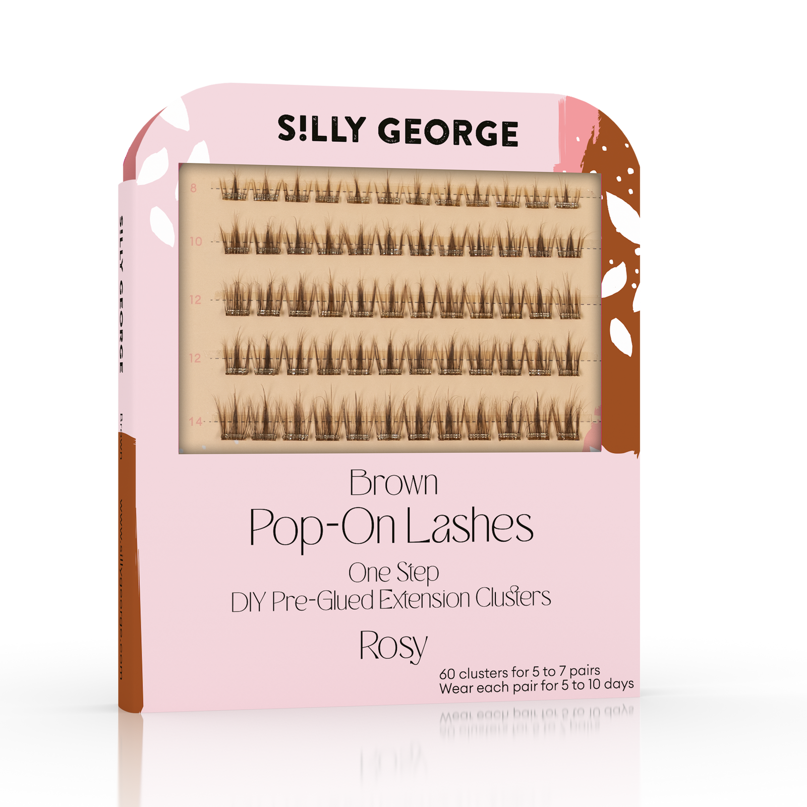 Pop-On Lashes - Brown