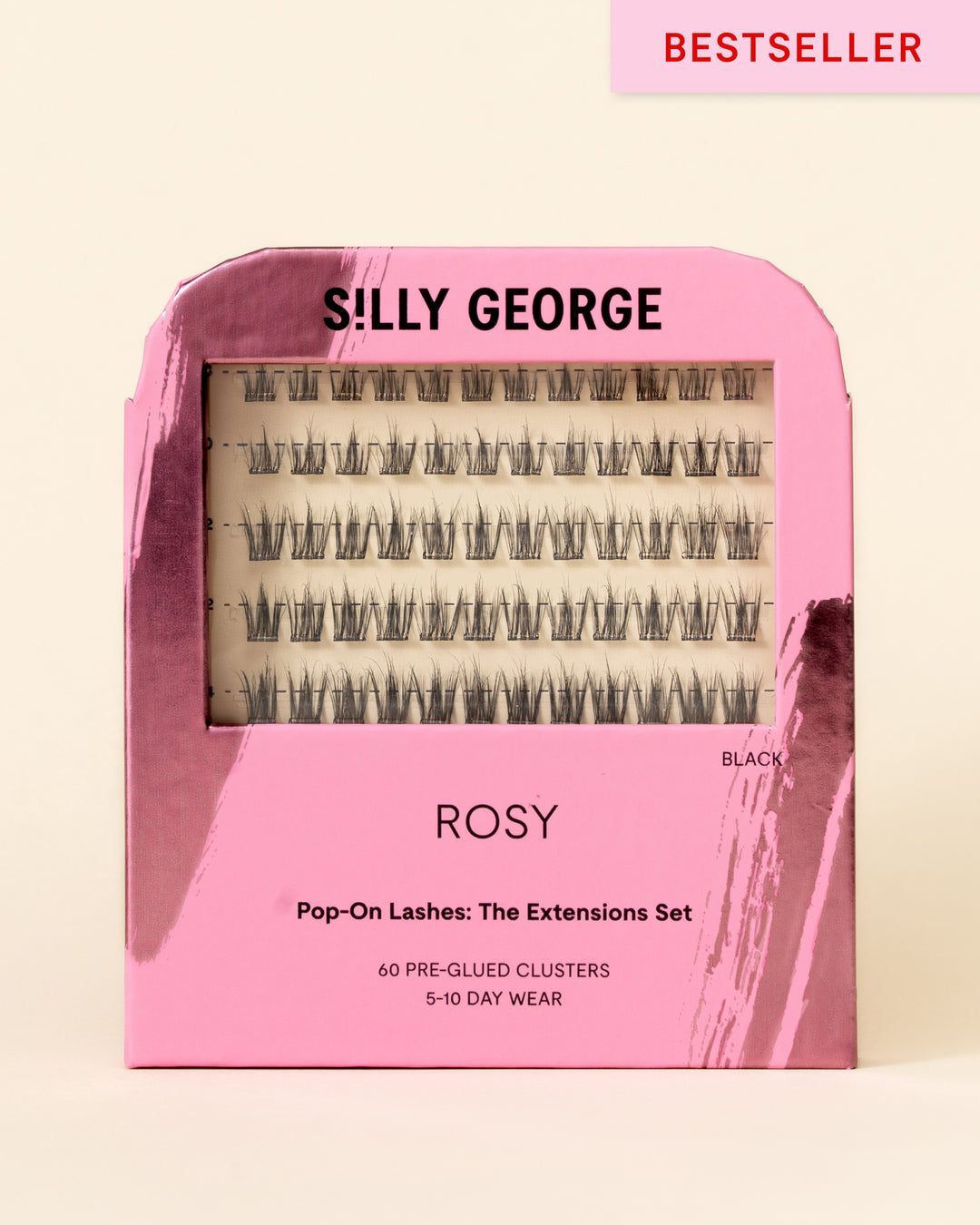 Rosy | Pop-On Lashes: The Extensions Set