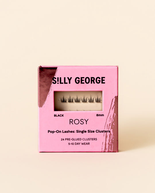 Rosy | Pop-On Lashes: Single Size Clusters