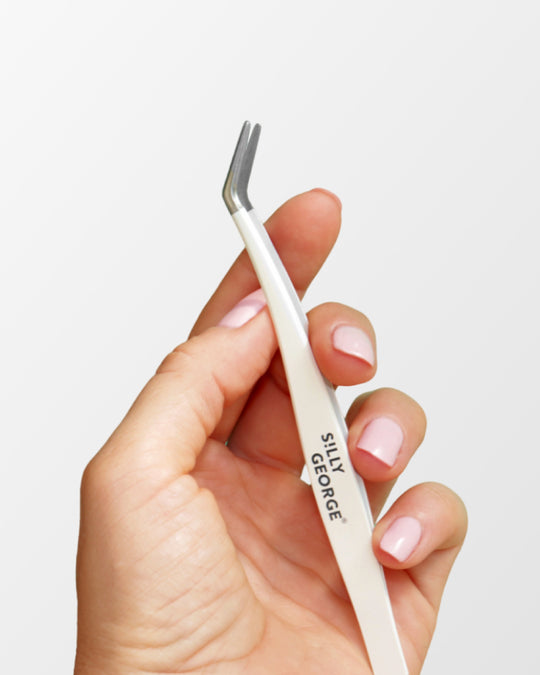 DIY Cluster Lash Tweezers + Spoolie