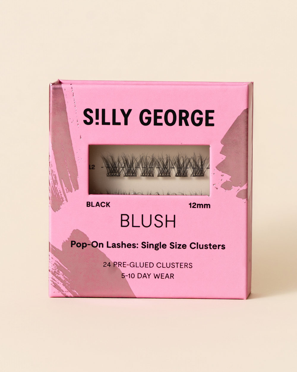 Blush | Pop-On Lashes: Single Size Clusters