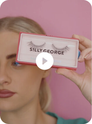 how to apply false lashes
