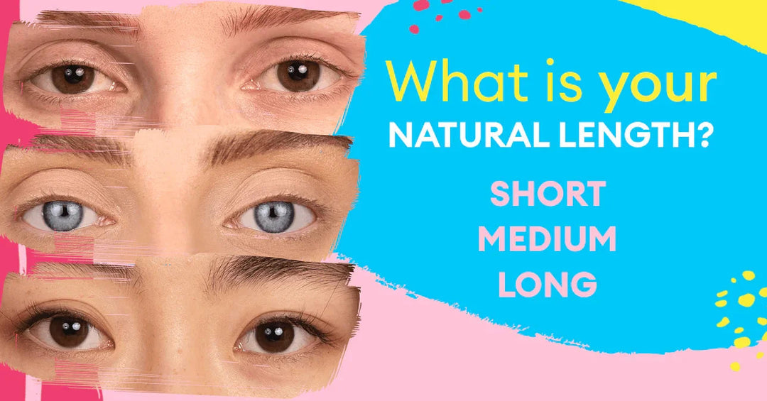 ¿Cuál es la longitud natural de sus pestañas?