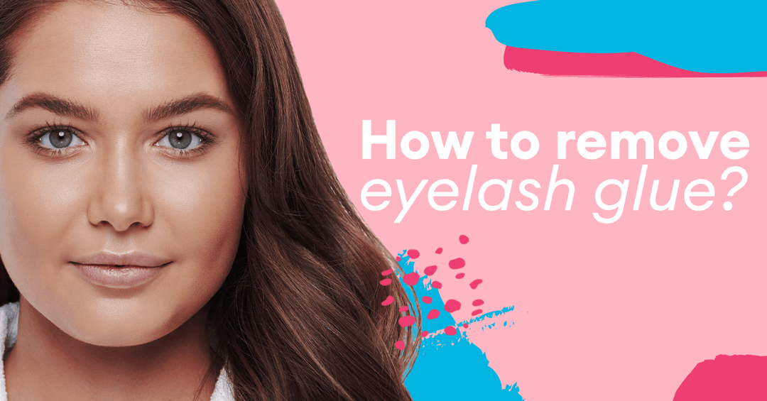 Comment enlever la colle à cils ?