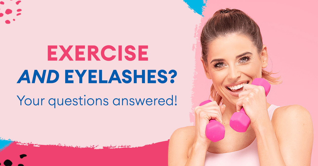Puis-je faire de l'exercice avec des faux cils ?
