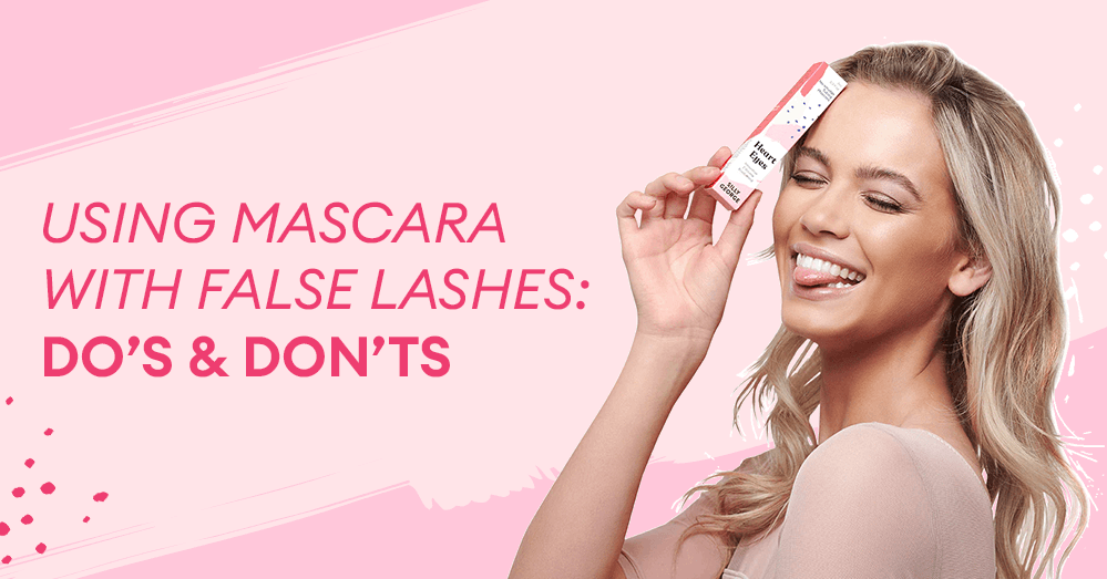 Utilisation du mascara avec des faux cils - à faire et à ne pas faire