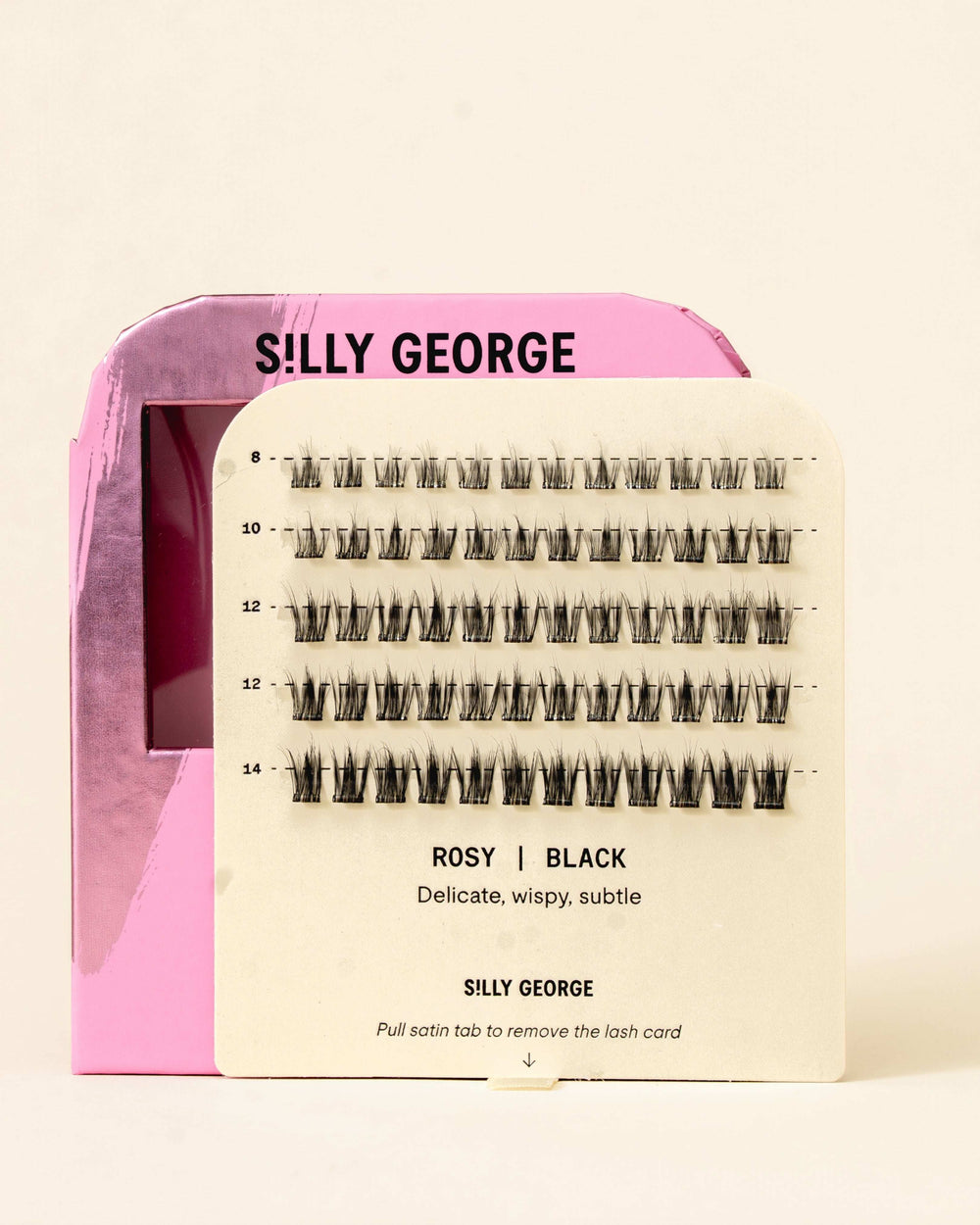 Rosy | Pop-On Lashes: The Extensions Set - Silly George