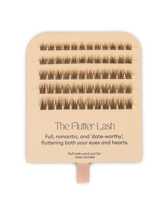 Flutter | Pop-On Lashes : L'ensemble d'extensions