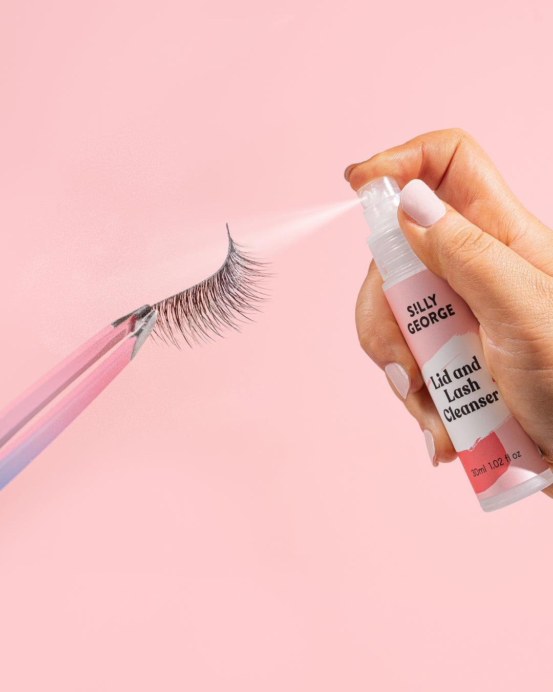 可重复使用的睫毛清洁套装 - Silly George