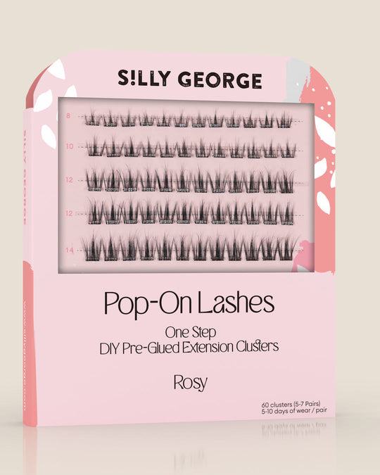 Rosy | Pop-On Lashes: The Extensions Set - Silly George