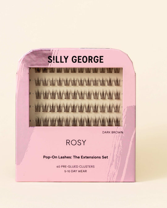 Rosy | Pop-On Lashes: The Extensions Set - Silly George